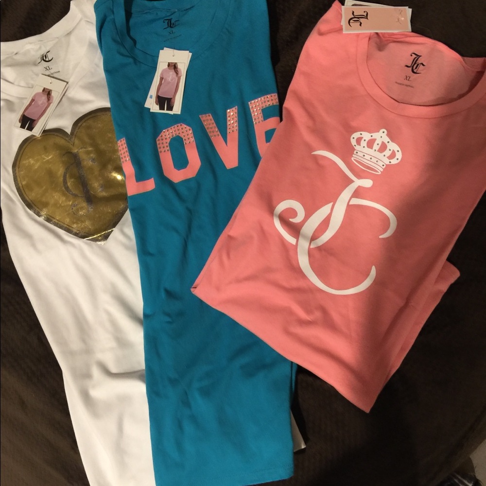 Juicy Couture t-shirt BUNDLE